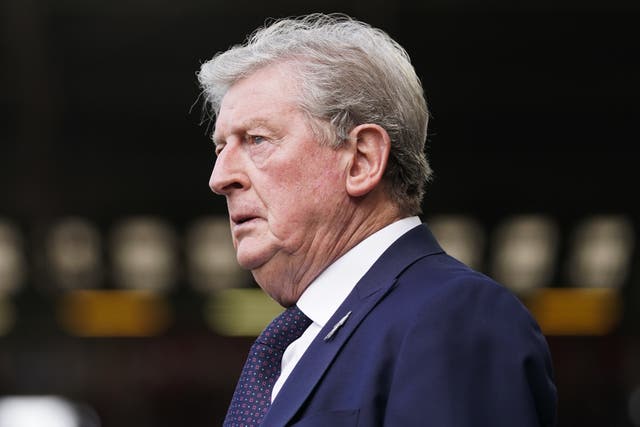 Crystal Palace manager Roy Hodgson was taken ill during training on Thursday (Robbie Stephenson/PA)
