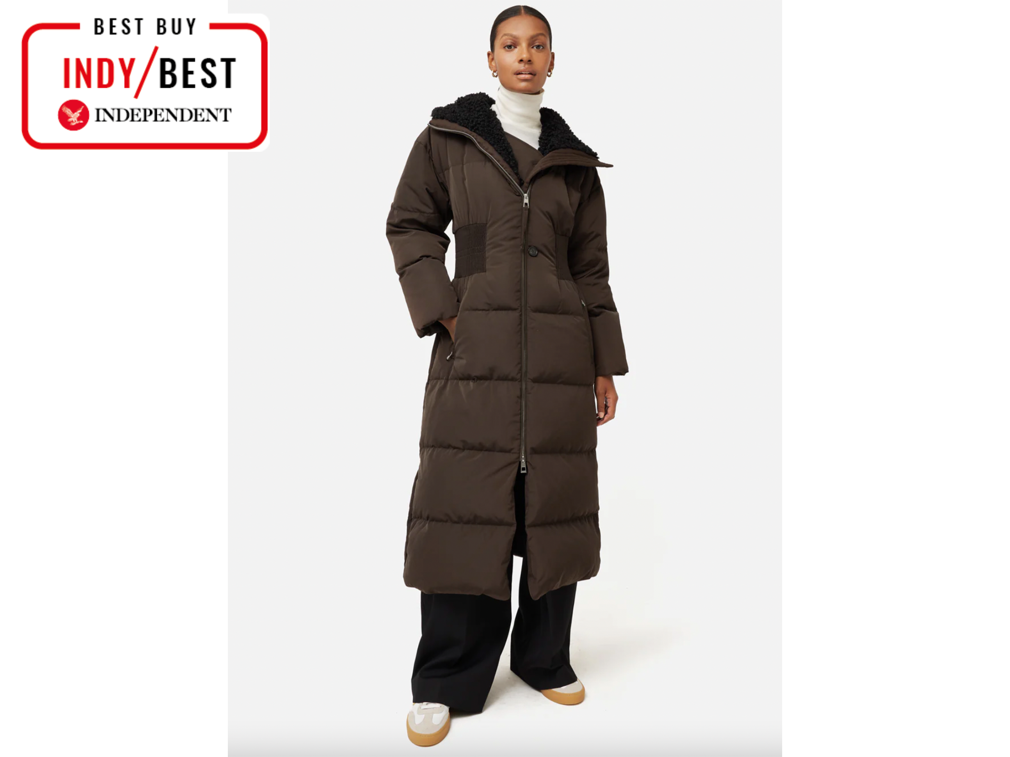 Jigsaw hooded down maxi puffer-indybest