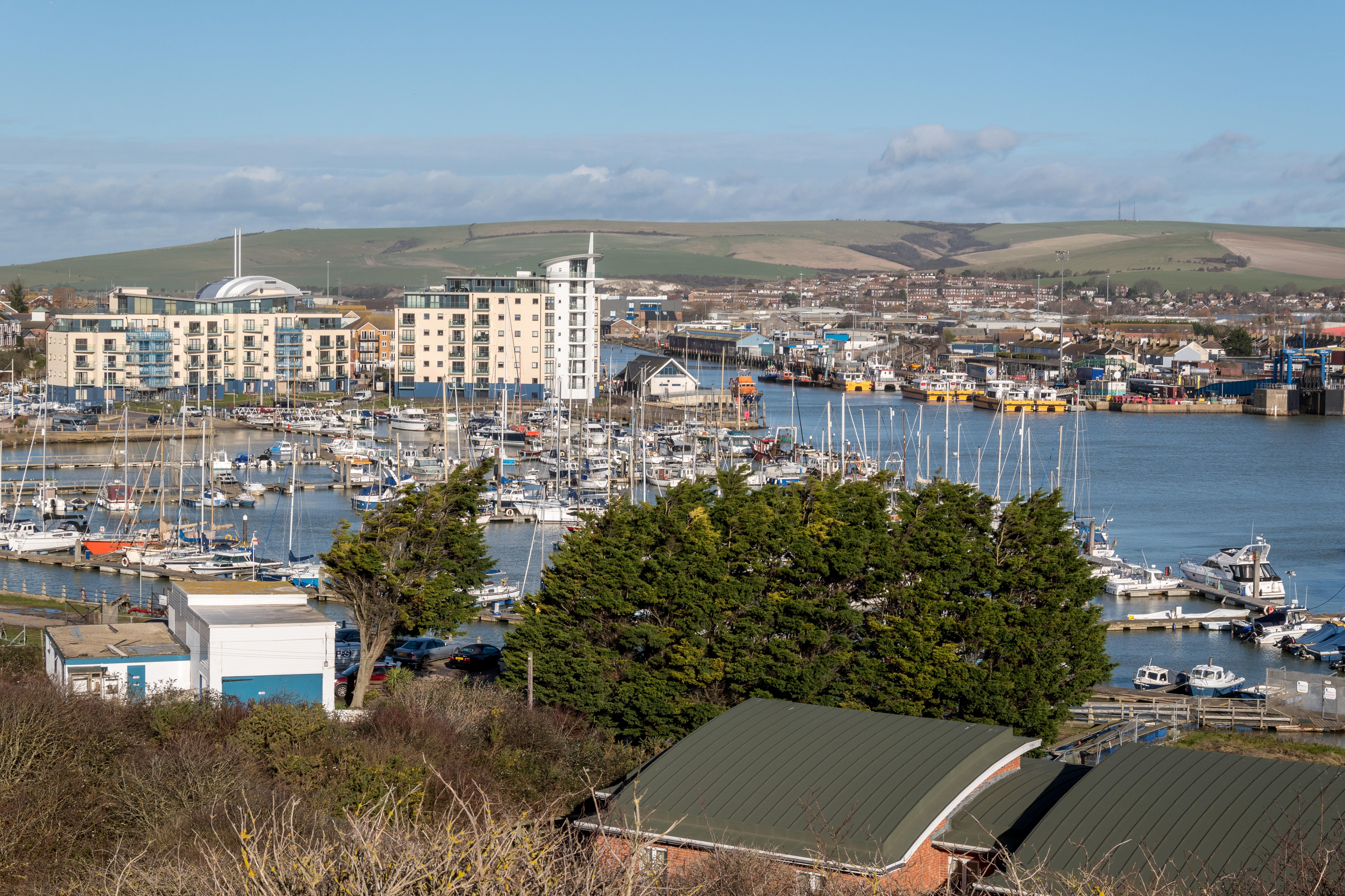 Migrants have been found in the back of a lorry at Newhaven ferry port