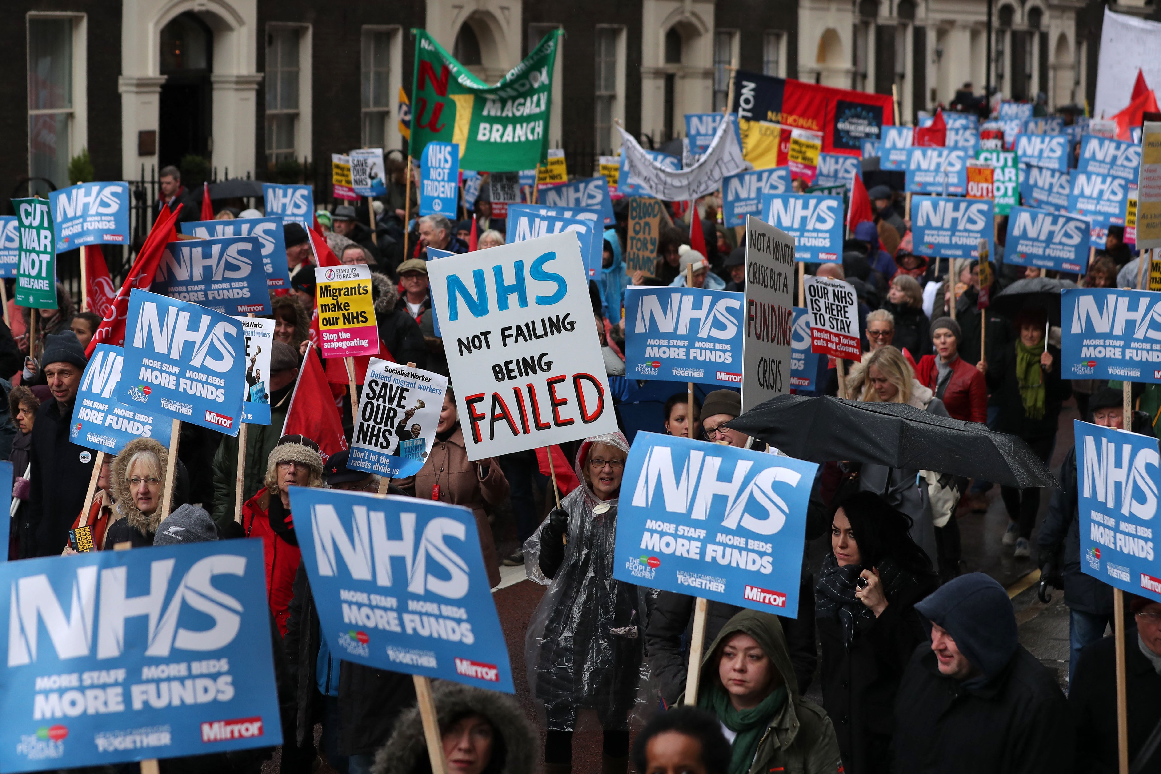 Many people see the crisis in the NHS and are frustrated by those in charge refusing to fix the problems. Instead of solutions the government chooses obfuscation
