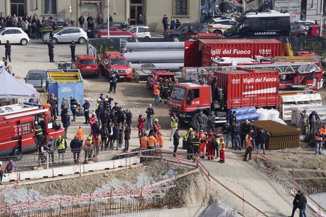 ITALIA-ACCIDENTE-CONSTRUCCIÓN