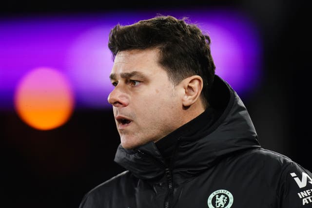Mauricio Pochettino said there was no chance Chelsea would sit and wait for Manchester City to come on to them (John Walton/PA)