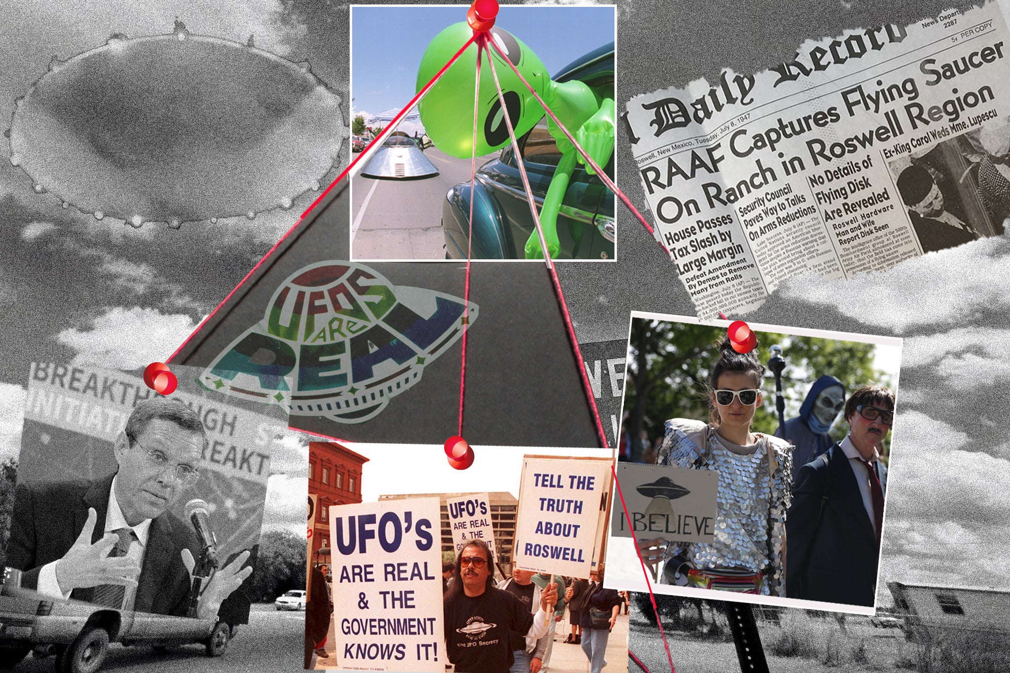 Belief in UFOs has been gaining a surprising number of adherents lately, including newspaper columnists