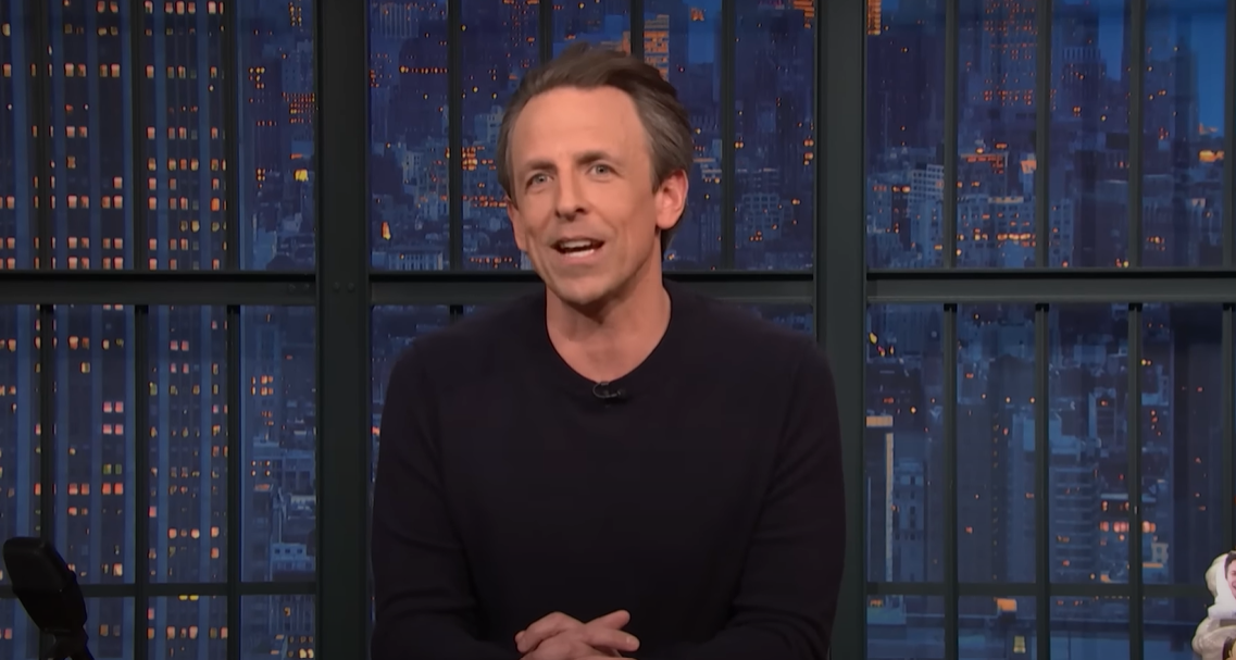 <p>Seth Meyers said Tim Scott is “so desperate” to be vice president </p>