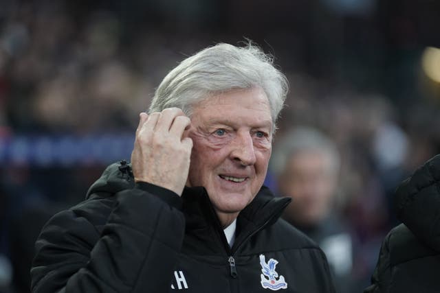 The future of Crystal Palace manager Roy Hodgson, who was taken to hospital for rests after falling ill on Thursday, remains unclear (Adam Davy/PA)