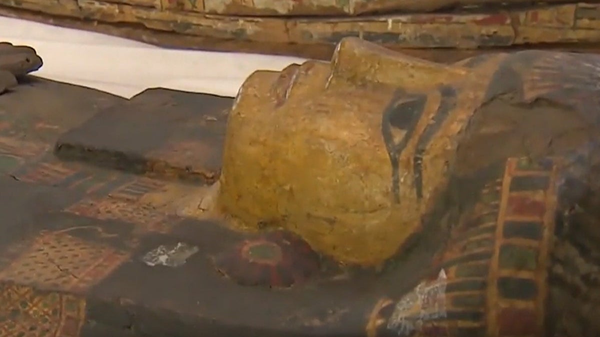 Egyptian sarcophagus dating back more than 3,000 years to be restored by archaeologists
