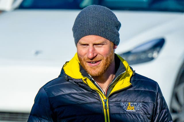 <p>Prince Harry revealed how ‘grateful’ he was to have visited his father earlier this month, following King Charles’s cancer diagnosis</p>