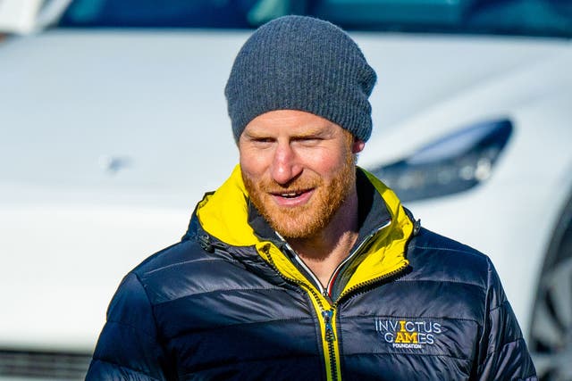 <p>Prince Harry revealed how ‘grateful’ he was to have visited his father earlier this month, following King Charles’s cancer diagnosis</p>