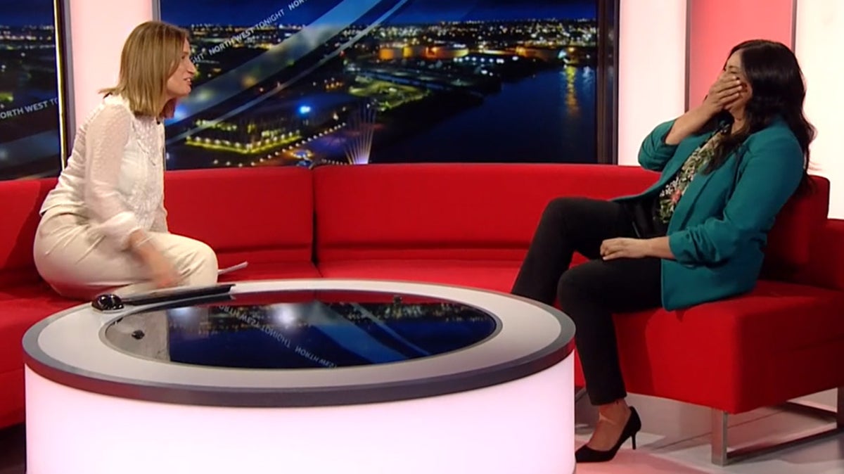BBC presenter accidentally ruins surprise party by revealing it on live TV