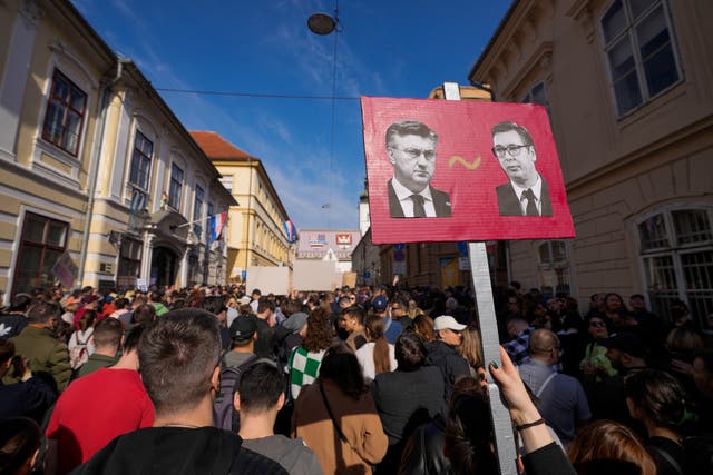 Croatia Protest