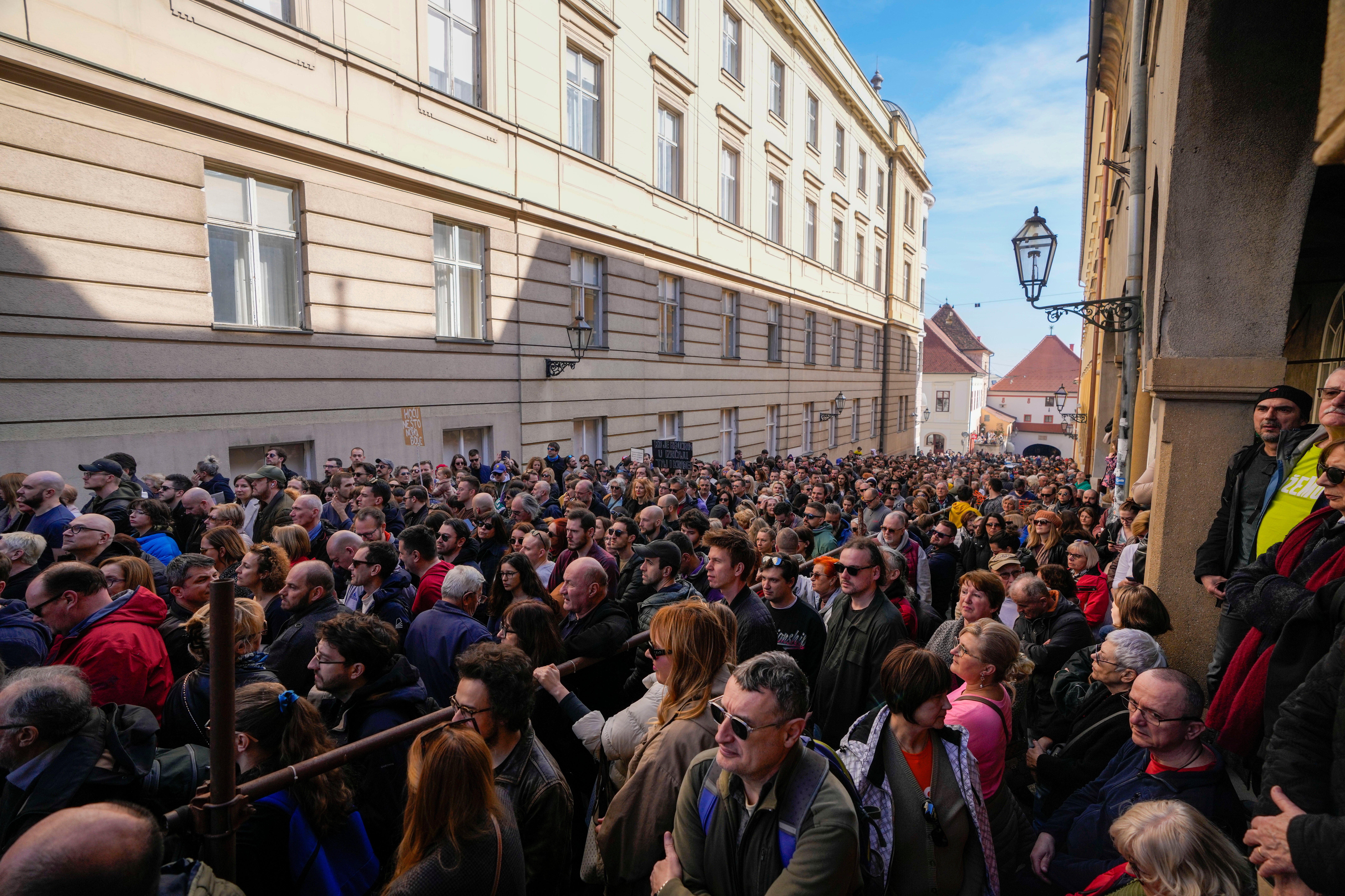 Croatia Protest