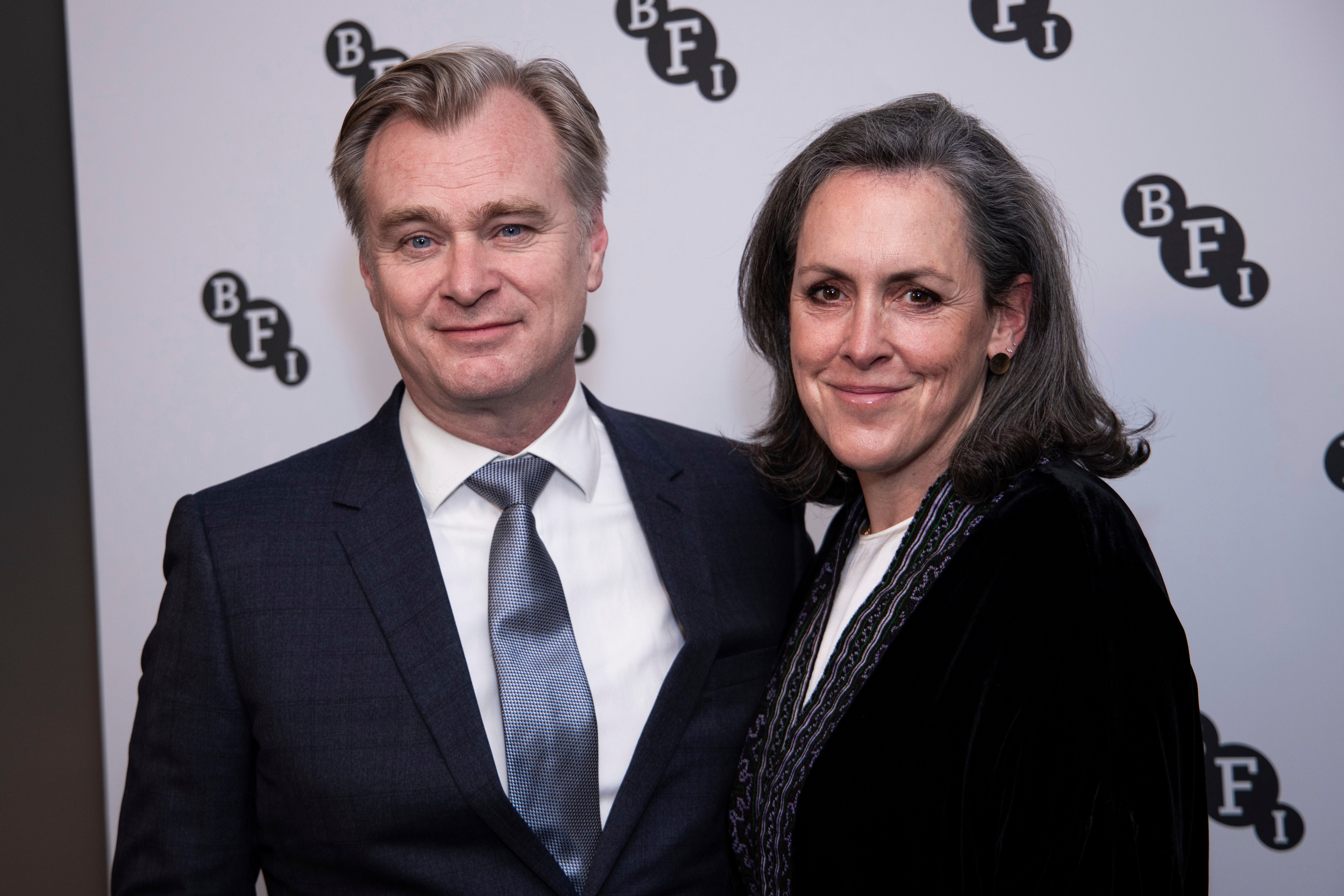<p>Britain BAFTA Fellowship Christopher Nolan Honor</p>