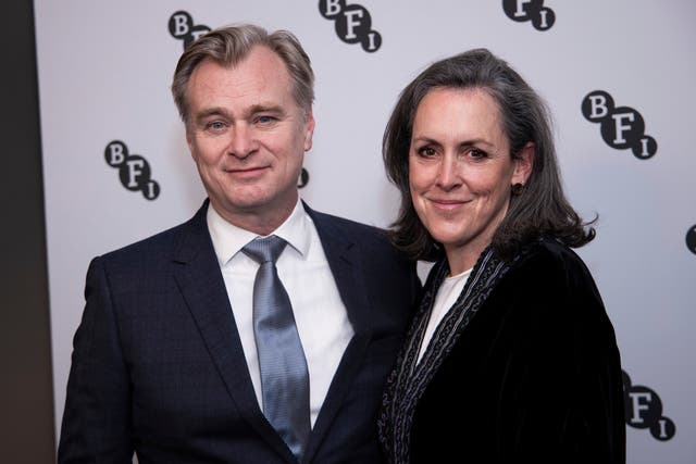 <p>Britain BAFTA Fellowship Christopher Nolan Honor</p>