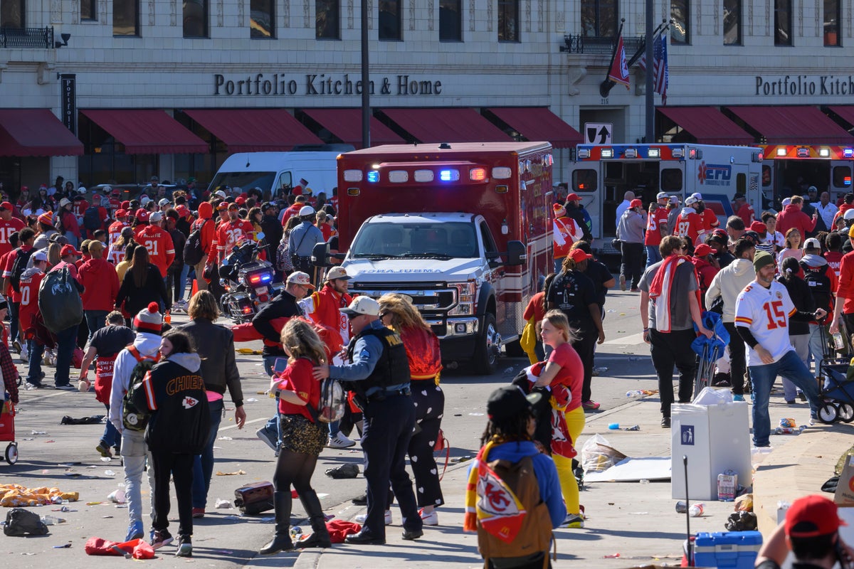 Two men charged with murder following shooting at Kansas City Chiefs Super Bowl parade