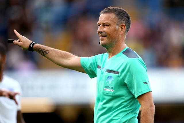 Mark Clattenburg has taken on a new role with Nottingham Forest (Nigel French/PA)