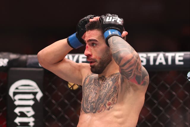 <p>Ilia Topuria holds the UFC lightweight title</p>