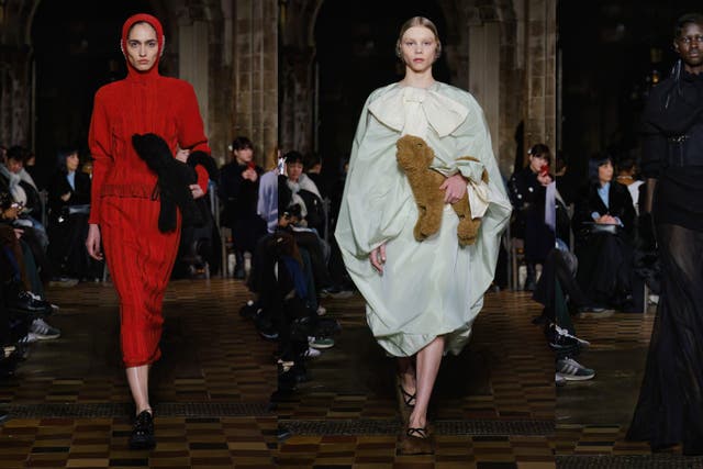 Simone Rocha debuted a more grownup approach to fashion this season (Ben Broomfield Photography/PA)