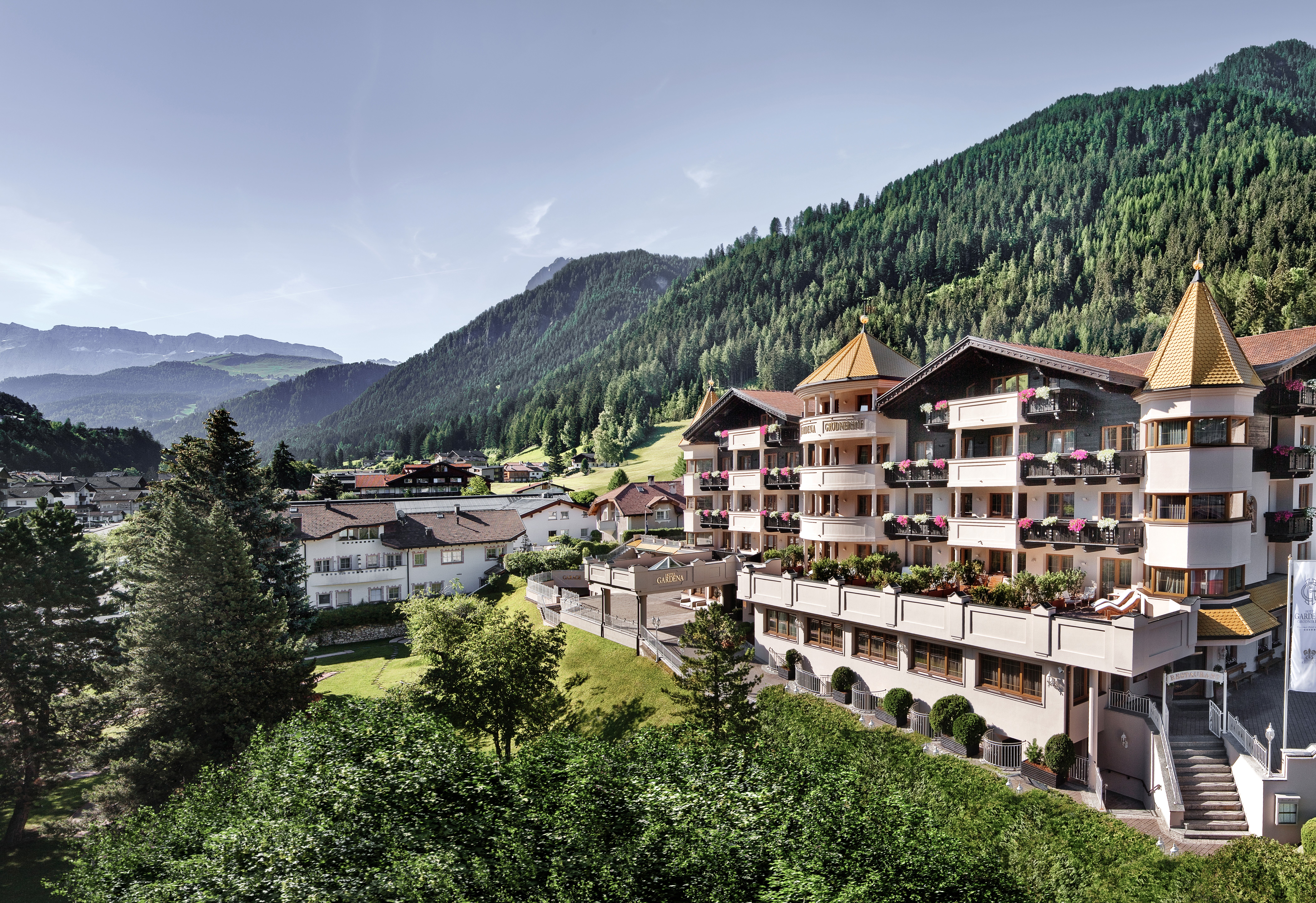 The five star family-run hotel in Ortisei is becoming popular with international visitors