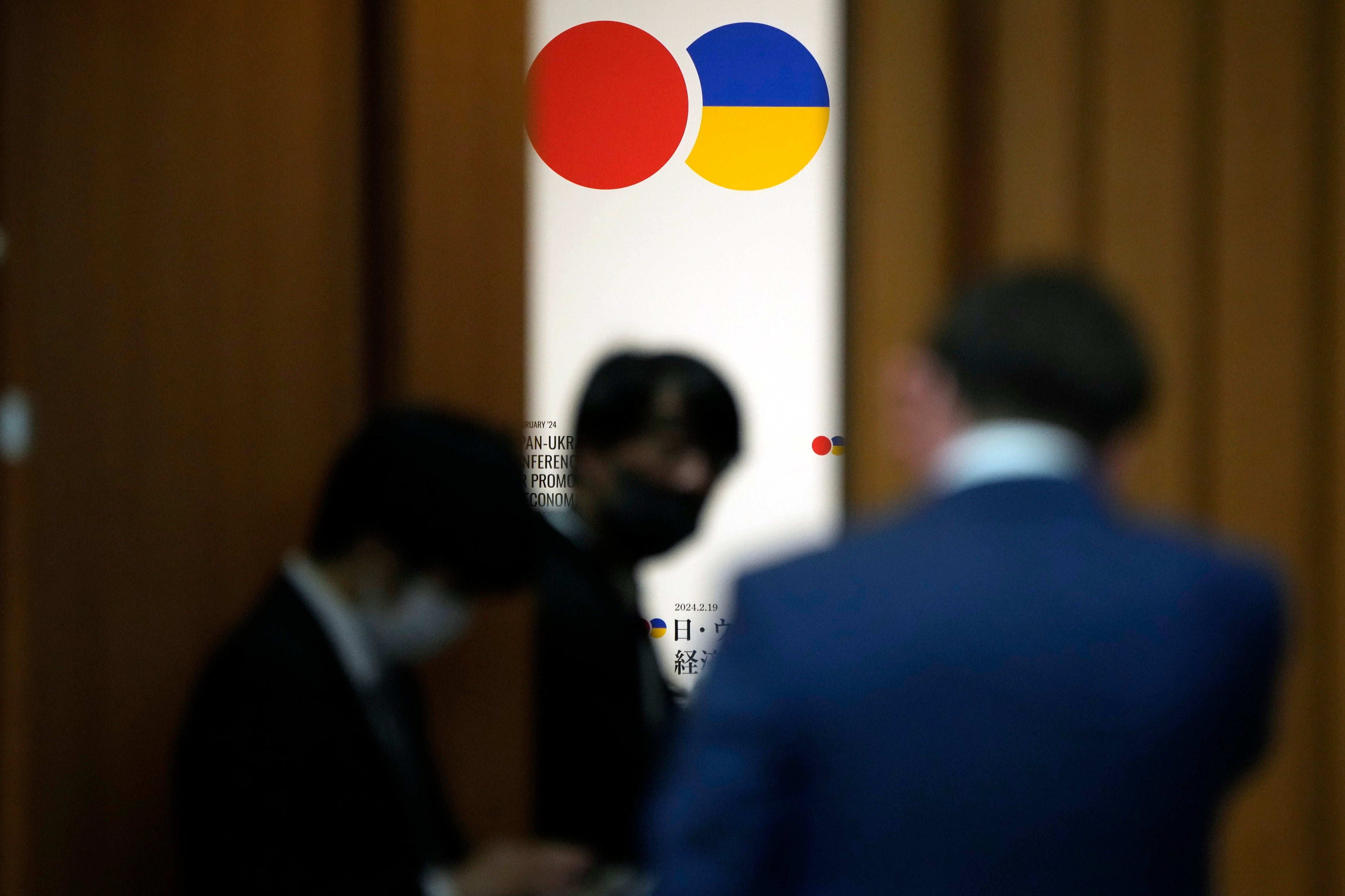 Japan is hosting a conference for Japanese and Ukrainian officials to discuss reconstruction of Ukraine just ahead of the two-year anniversary of Russia’s invasion