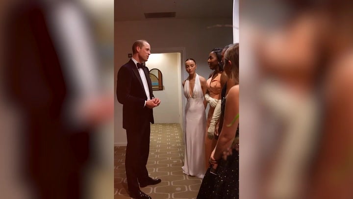 <p>Prince William shares Bafta behind the scenes video: ‘What a night’.</p>