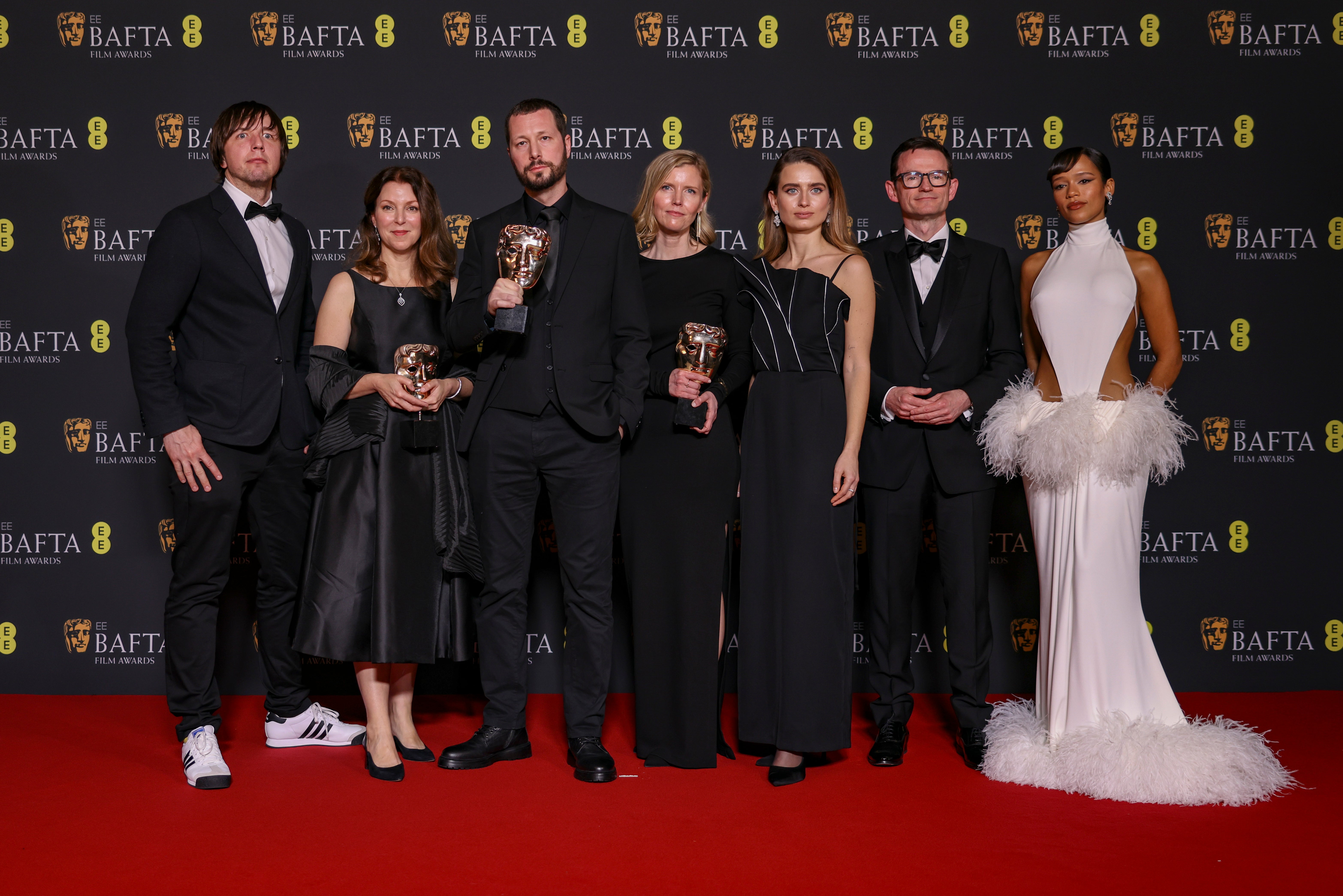 Britain BAFTA Film Awards 2024 Winners Photocall