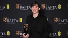 ‘Should I sing a rebel song?’: Cillian Murphy reacts after making history with Bafta best actor win