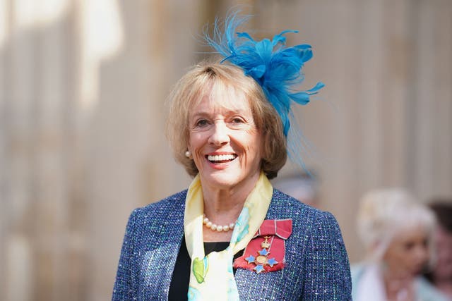 <p>Dame Esther Rantzen said she wanted ‘to say goodbye fairly gracefully’ to her friends and family</p>