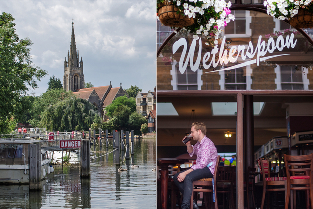 <p>Residents of Marlow in Buckinghamshire are incensed at the prospect of a Wetherspoons opening on the town’s posh high street</p>