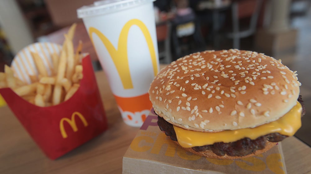 McDonald’s new $5 meal deal is reported to come with a burger, chicken nuggets, fries and a drink