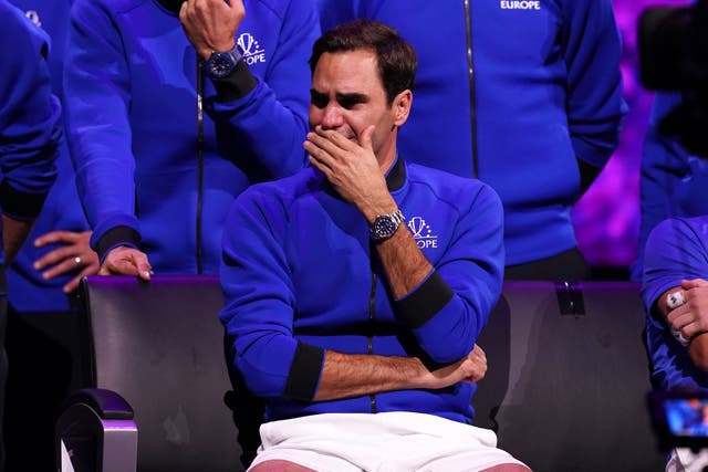 Roger Federer retired from tennis in 2022 (John Walton/PA)