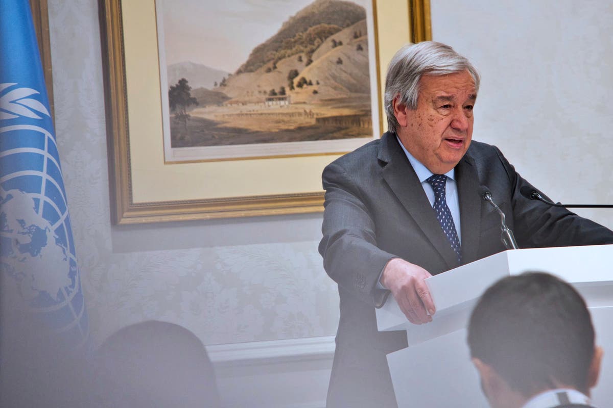 Taliban set unacceptable conditions for attending a UN meeting, says UN secretary-general