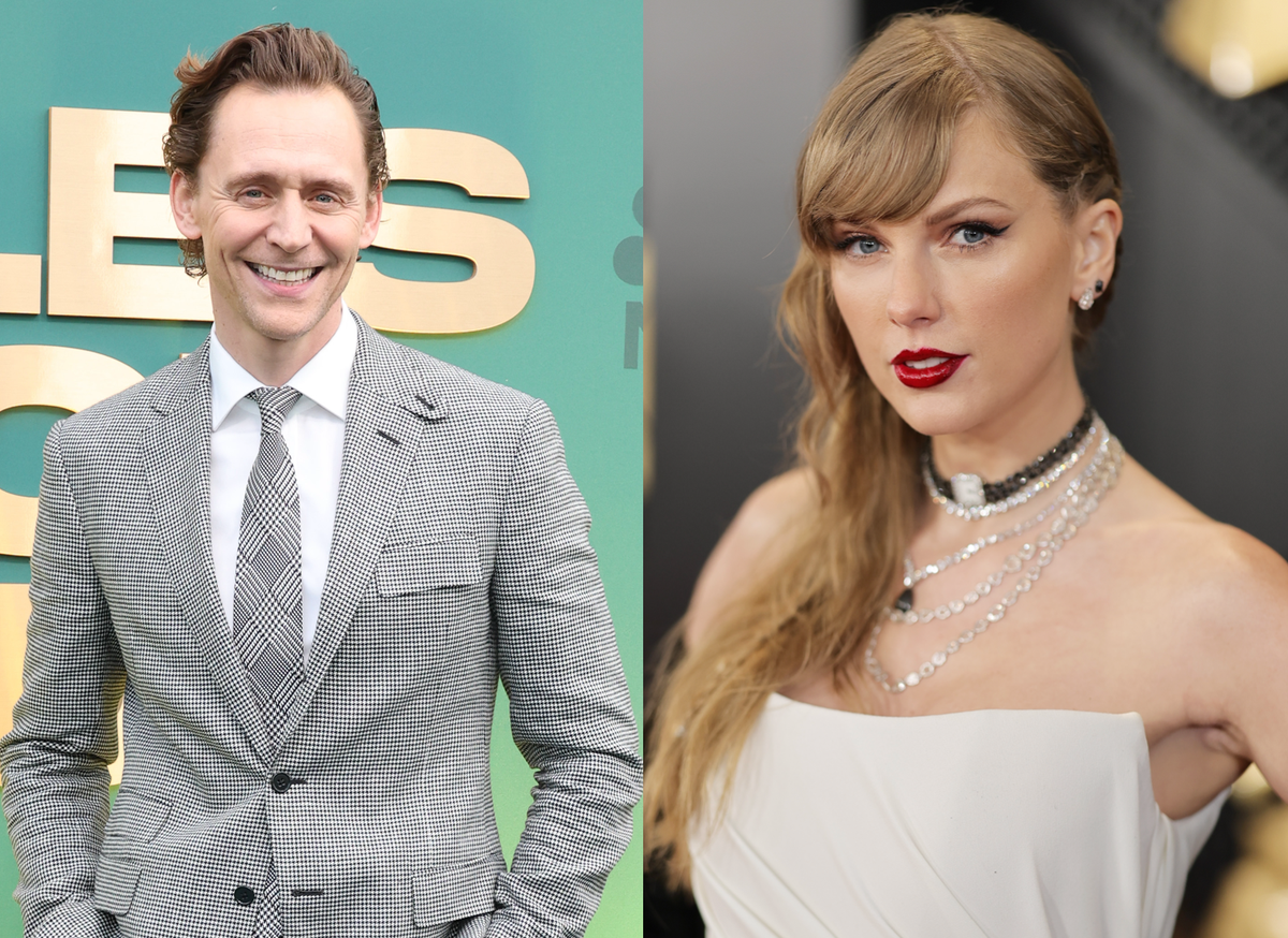 Tom Hiddleston reacts to joke about ex-girlfriend Taylor Swift at People’s Choice Awards