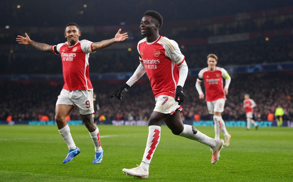 Bukayo Saka is a key part of the new-built Arsenal team