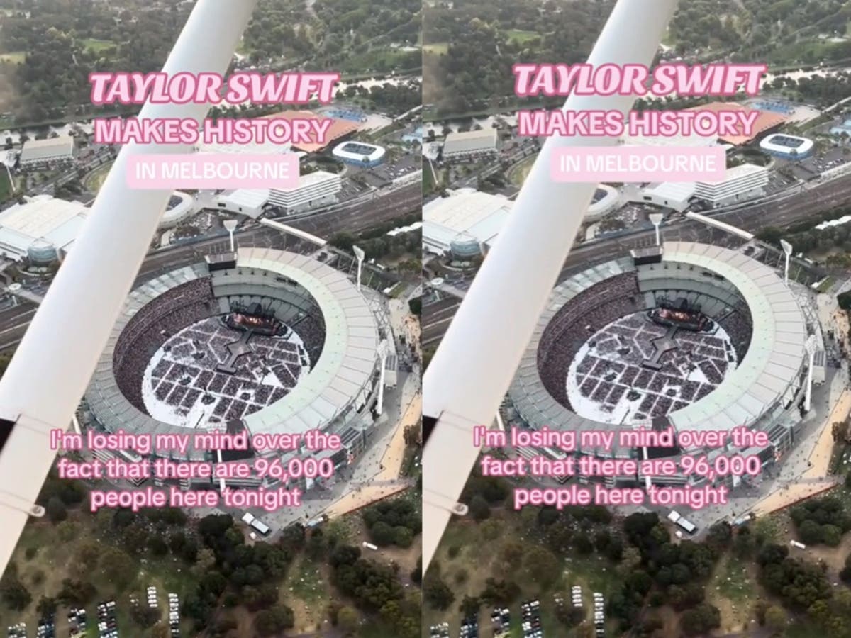 Americans are confused by aerial view of Melbourne stadium hosting Eras Tour: &lsquo;No parking lots&rsquo;