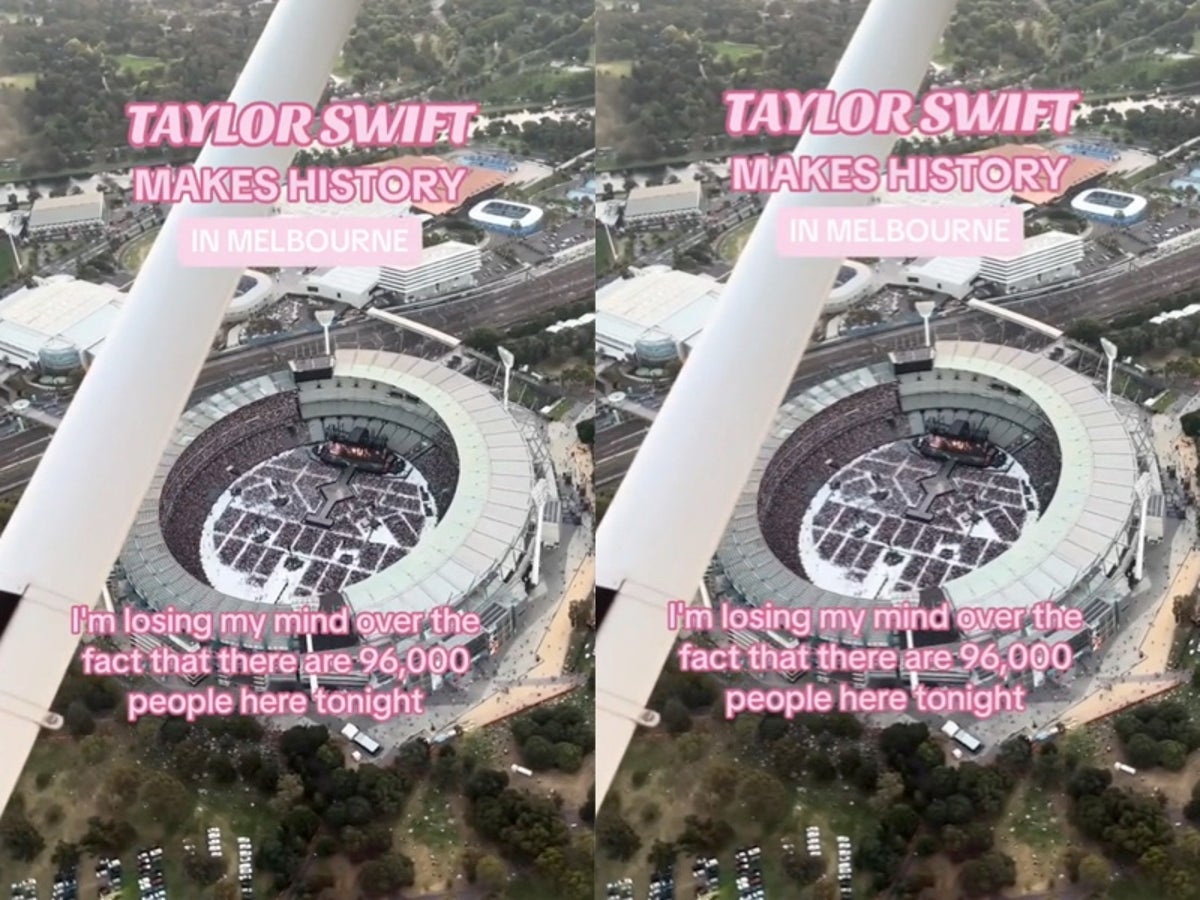 Americans are confused by aerial view of Melbourne stadium hosting Eras Tour: ‘No parking lots’