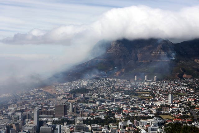<p>General view of the city of Cape Town, South Africa</p>