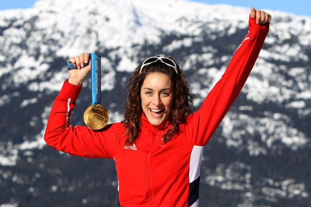 On this day in 2010 Amy Williams became Britain’s first individual Winter Olympic gold medallist in 30 years (Andrew Milligan/PA)