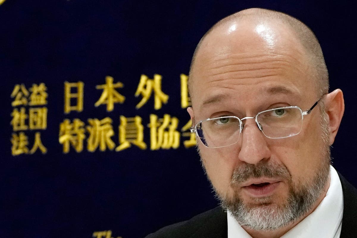 Ukraine premier in Tokyo says his country needs missiles, but expects new US aid to come through