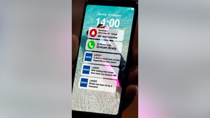 <p>Labour mock Sunak’s video to ban mobile phones in school.</p>