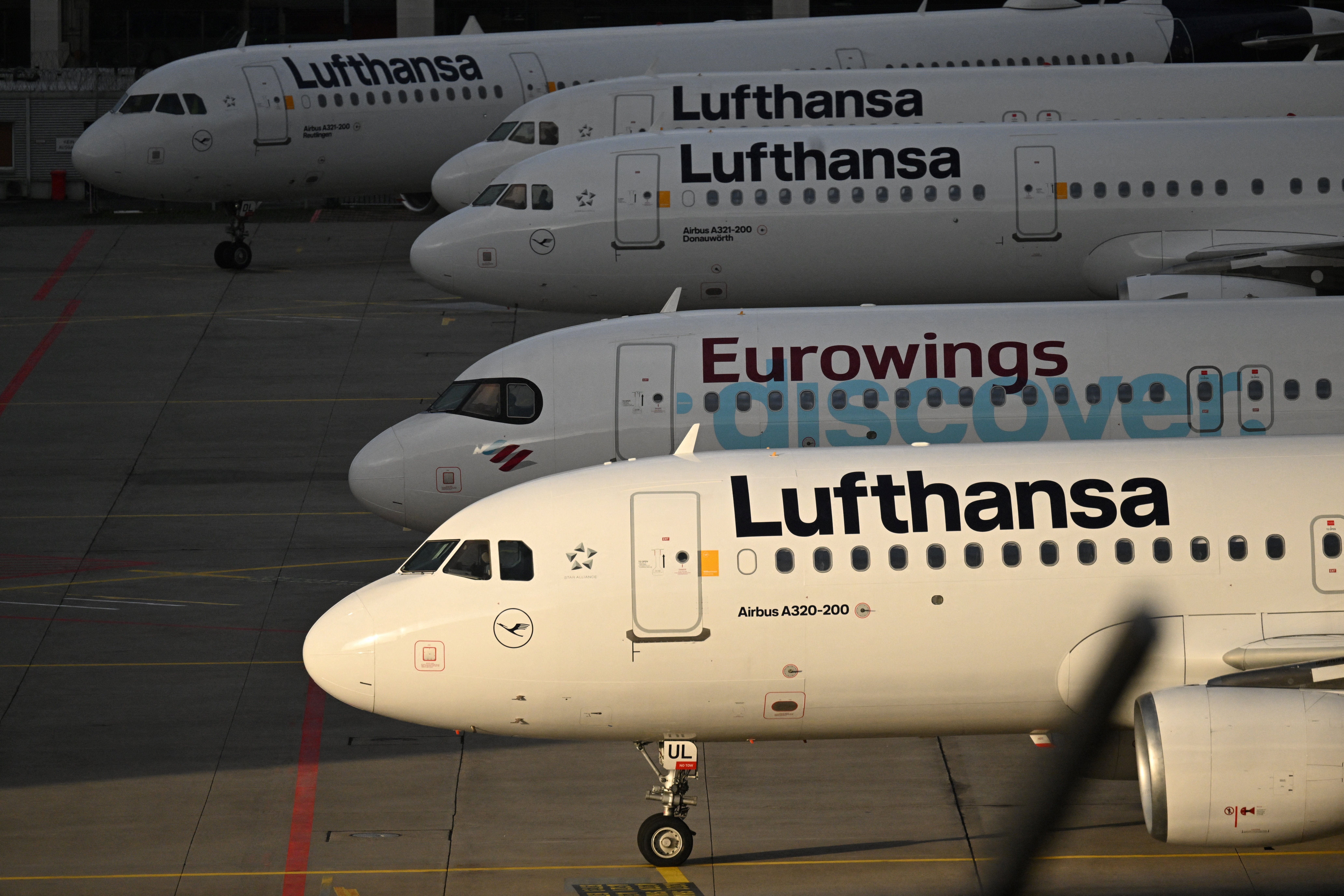 Lufthansa reported no injuries from the ‘rough landing’