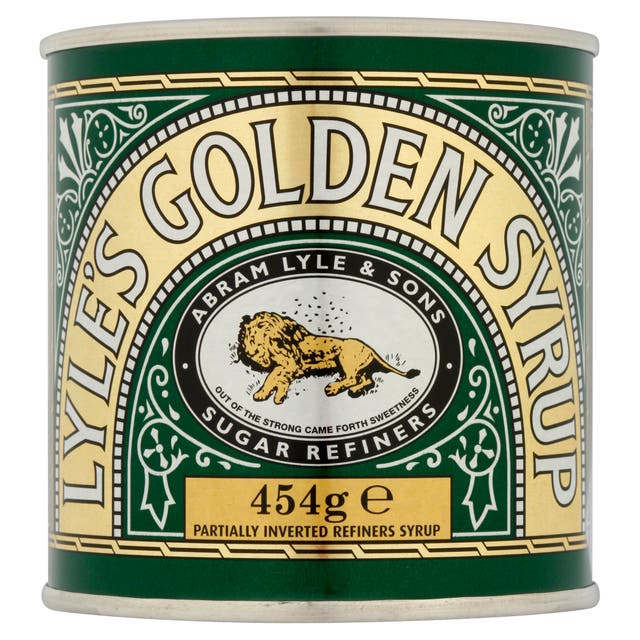 <p>Lyle's Golden Syrup rotting lion logo </p>