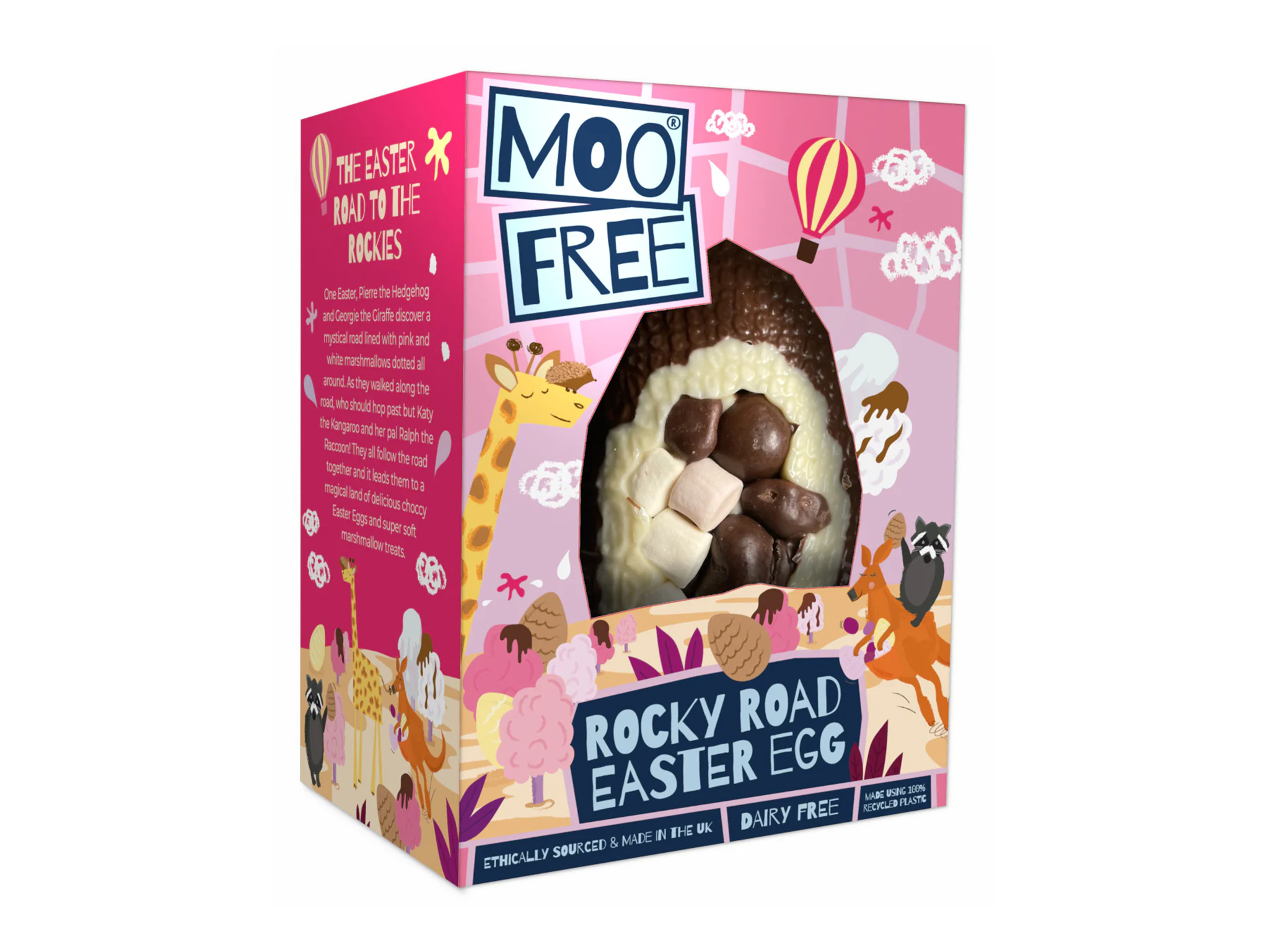 best vegan Easter egg review 2024 indybest Moo Free dairy free & vegan rocky road Easter egg