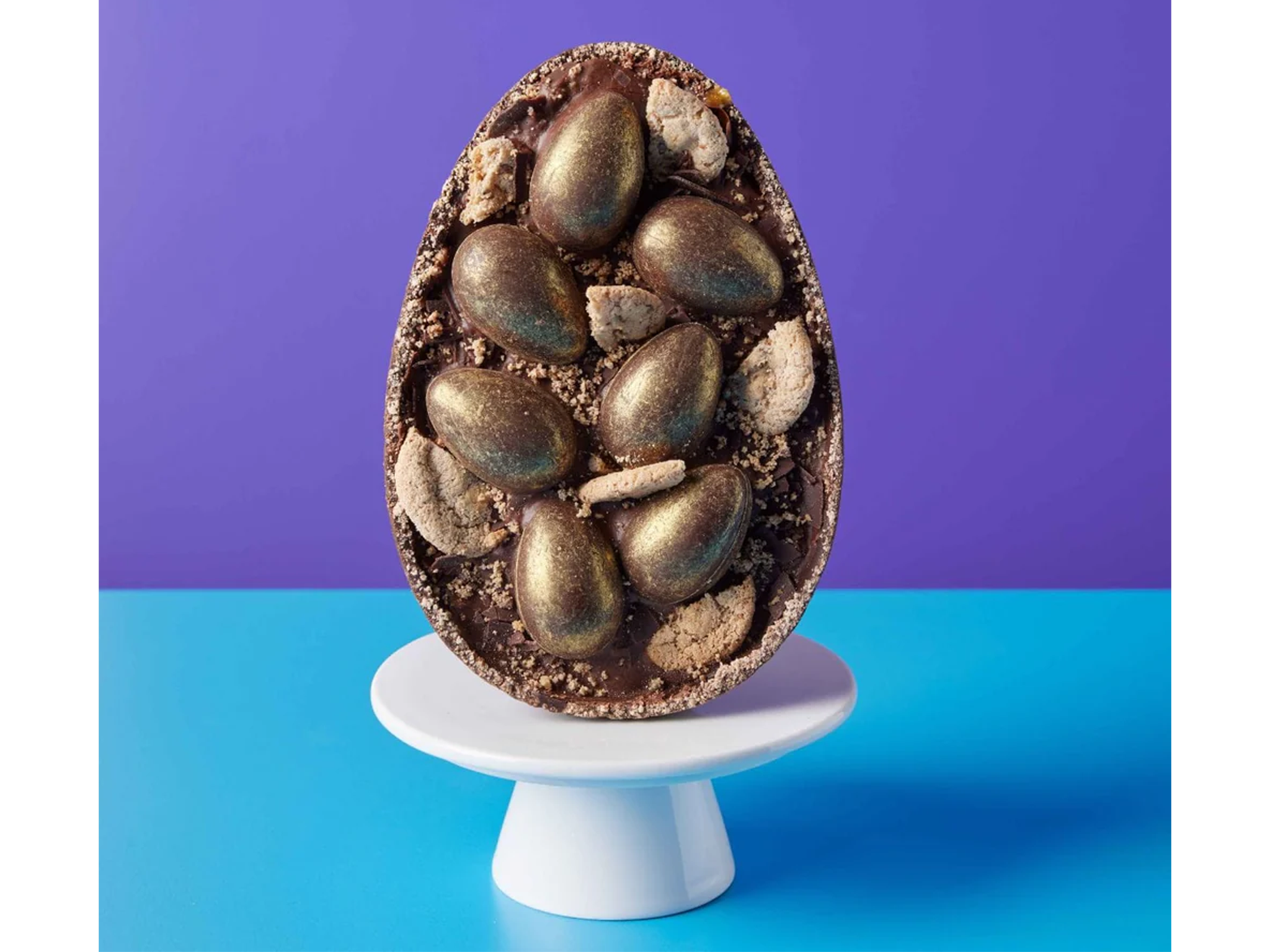 best vegan Easter egg review 2024 indybest Cutter & Squidge vegan cookie Easter egg