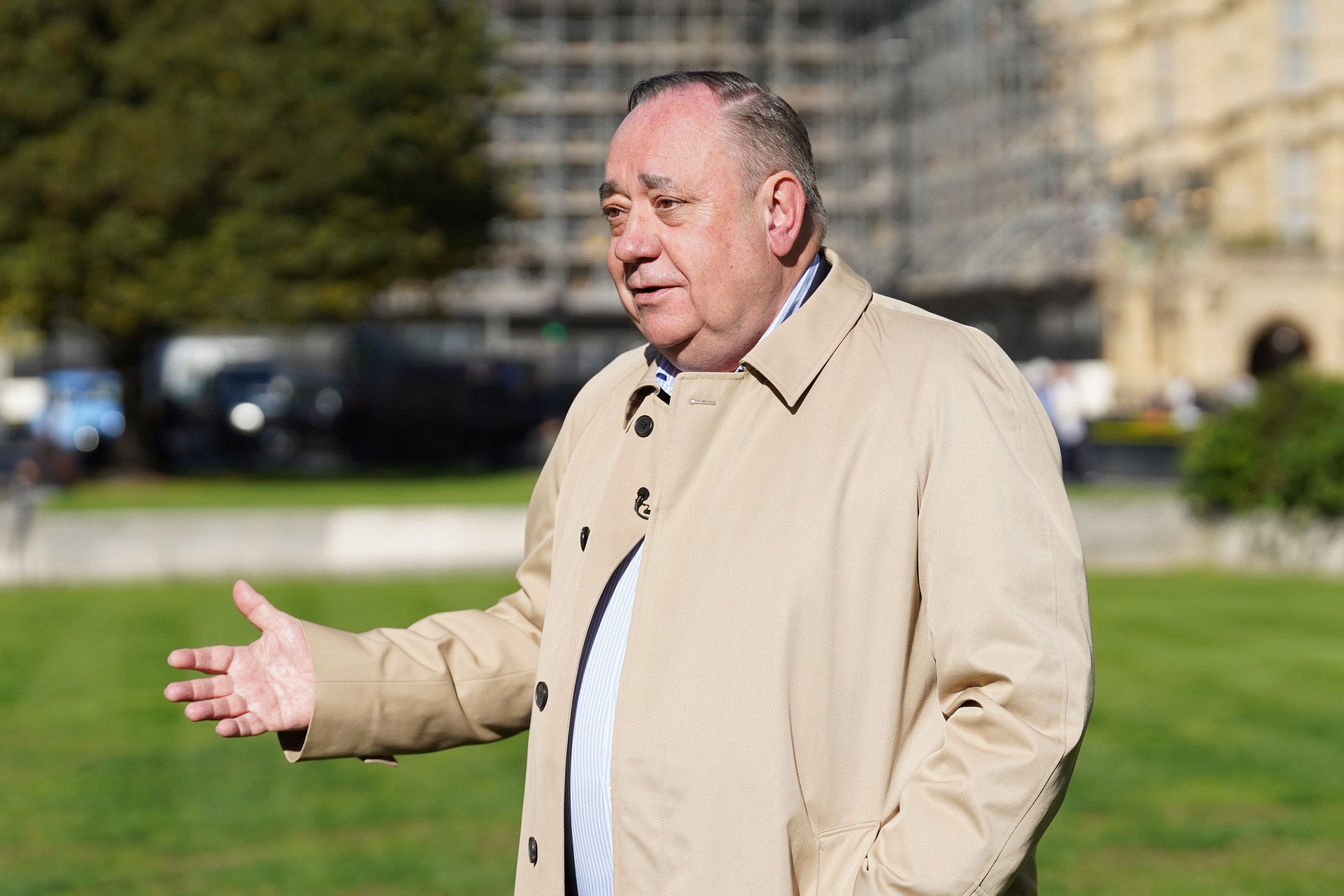 Alex Salmond appeared before the Scottish Affairs Committee on Tuesday (Stefan Rousseau/PA)