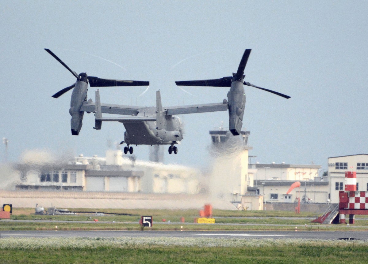 Pentagon to lift ban on V-22 Osprey flights, 3 months after fatal crash in Japan
