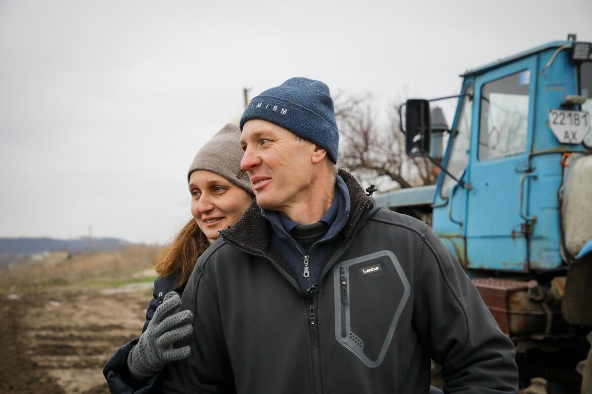 Volodymyr and Liudmyla know it will take years to make their land fully safe again