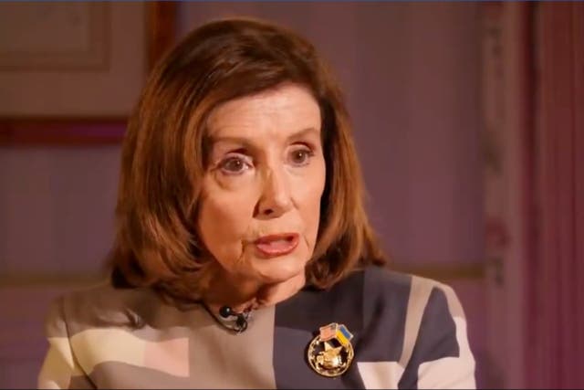 <p>Former US House Speaker Nancy Pelosi told Sky News her patience with Israeli Prime Minister Benjamin Netanyahu ran thin a long time ago</p>