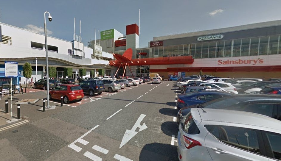 Police believe the incident took place in a stairwell inside The Brewery shopping centre