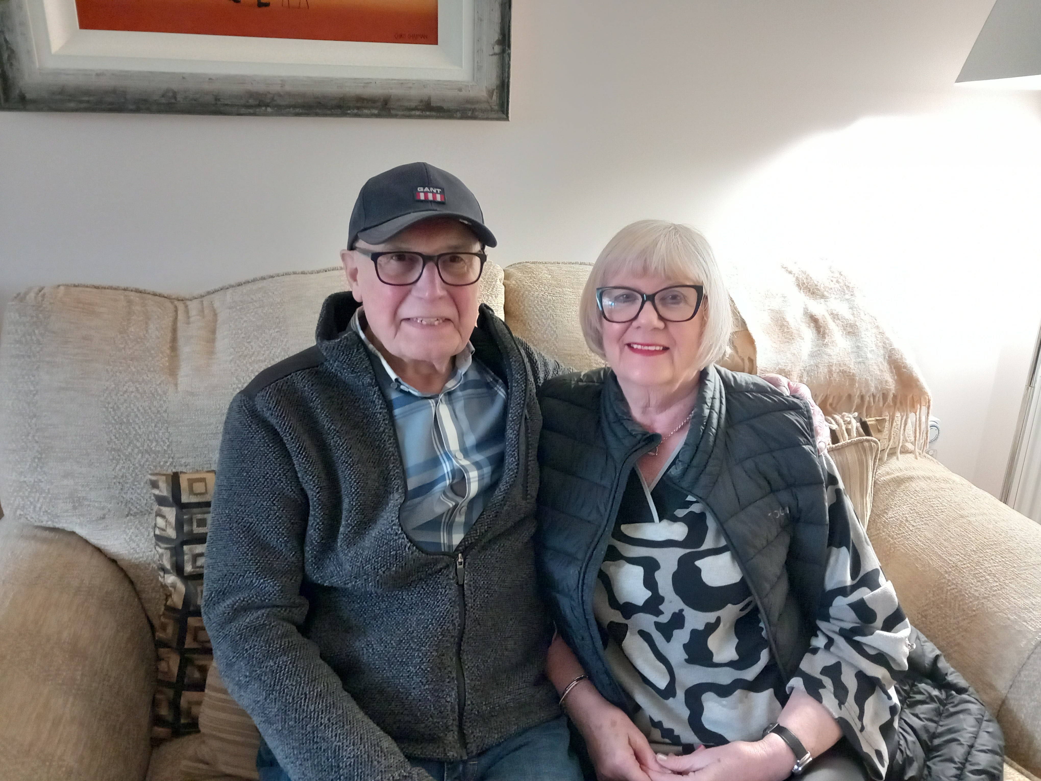 Kathleen and Bill Craven say the tax being cut could mean he could attend extra sessions