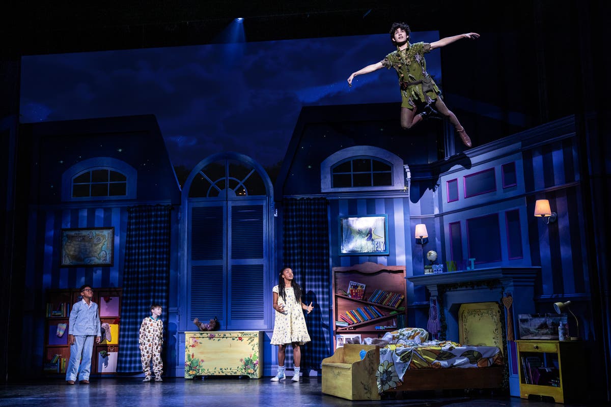 Off To Never Never Land Off to Never Never Land: 'Peter Pan' flies again in a new tour after